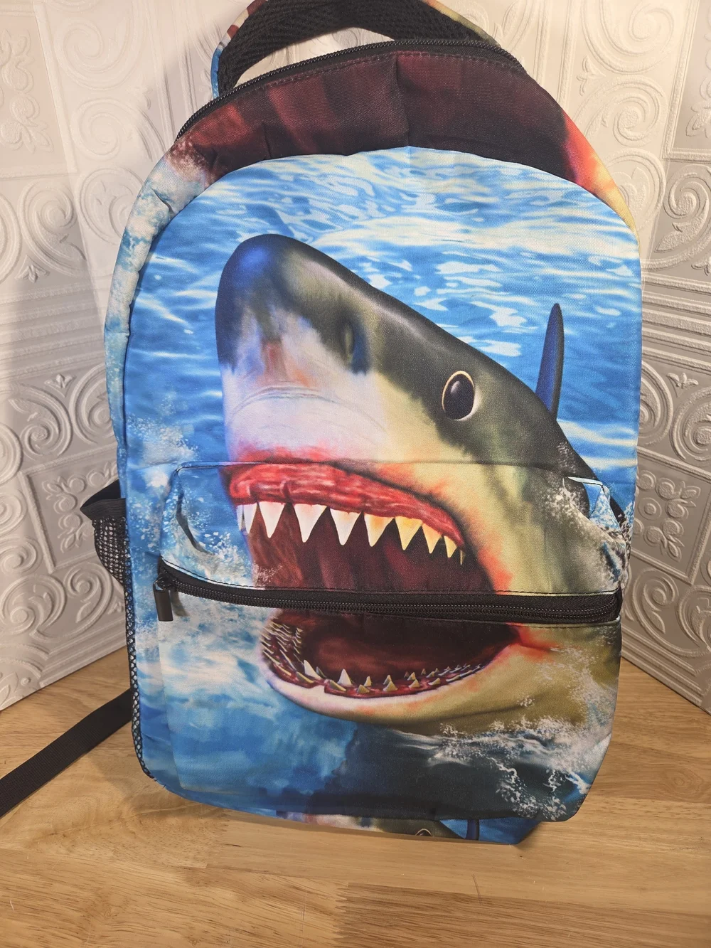 JeremySport Kids 3D Shark Backpack
